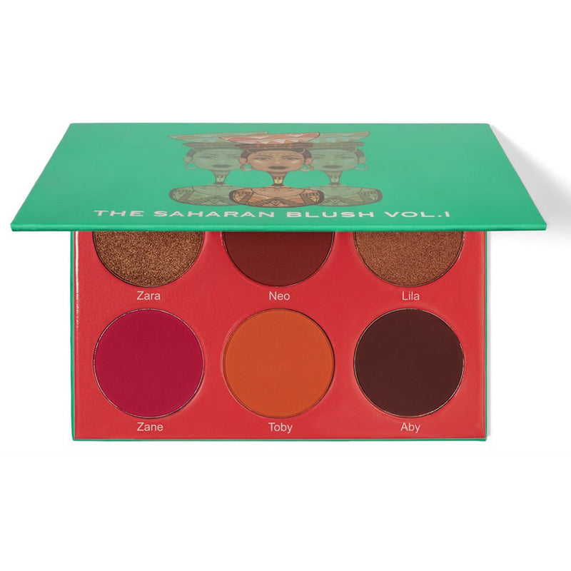 Juvia’s Place The Saharan Blush Palette Vol. 1 for Women Makeup